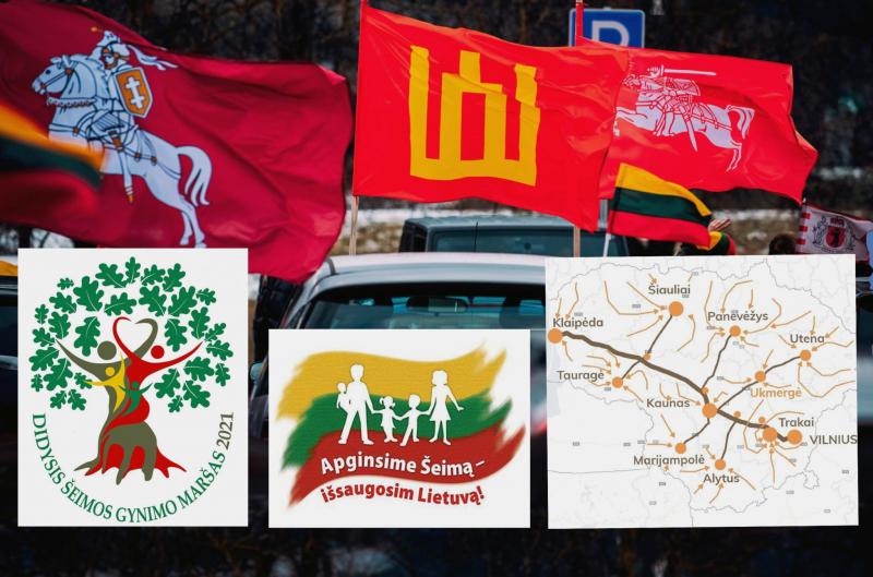 „Šeimų gynimo maršo“ organizatoriai nenuleidžia rankų – birželio mėnesį jie planuoja dar didesnį 3 dienų įspėjamąjį mitingą prie Lietuvos Seimo rūmų