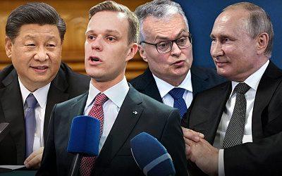 Bėk, Lietuva, bėk: Rusija juda link sąjungos su Kinija prieš NATO Pribaltikoje