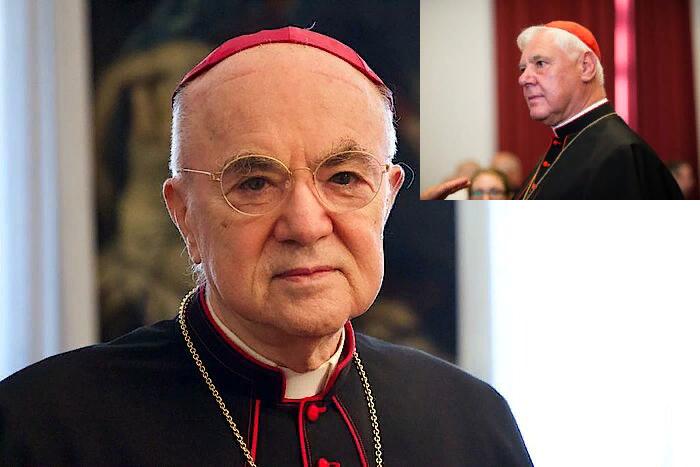 Kardinolas Mülleris ir Arkivyskupas Vigano kritikuoja koronės organizatorius