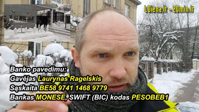 Laurynas Ragelskis: REIKALINGA JŪSŲ PARAMA! Renku pinigus advokatui teisme