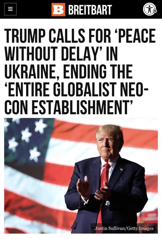 DONALD TRUMP: laikas pribaigti visą globalistinį neo konservatorių establishmentą!