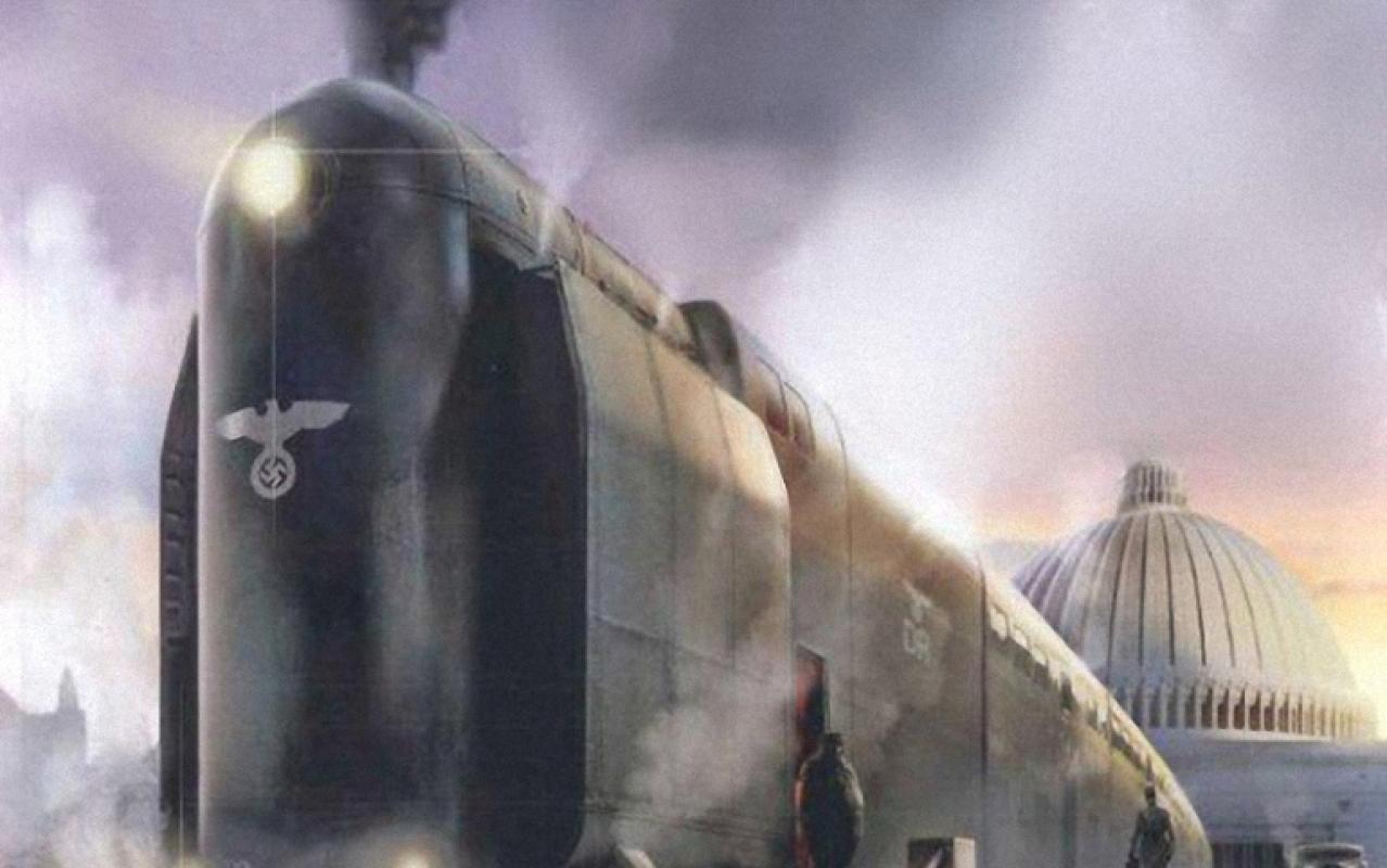 Gigantiški Hitlerio traukiniai